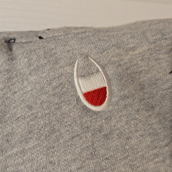 Champion Light Gray Joggers with Logo Men's LARGE - Picture 5 of 12